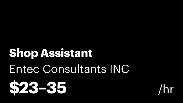 Shop Assistant