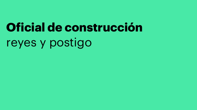 Oficial de construcción