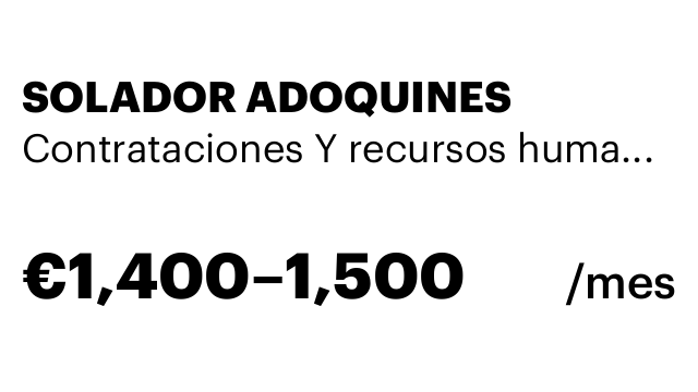 SOLADOR ADOQUINES
