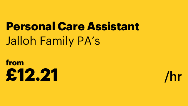 Personal Care Assistant
