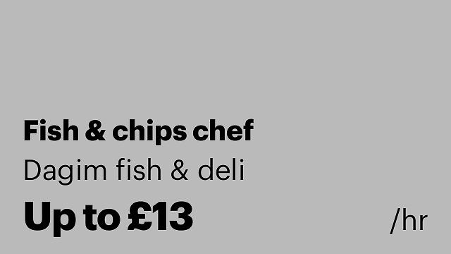 Fish & chips chef
