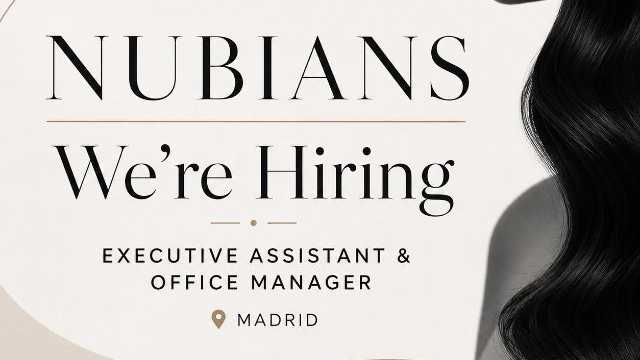 Buscamos Executive Assistant & Office Manager – Madrid