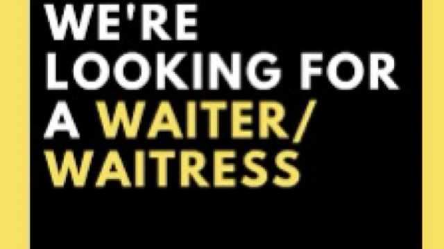Waiter / Waitress