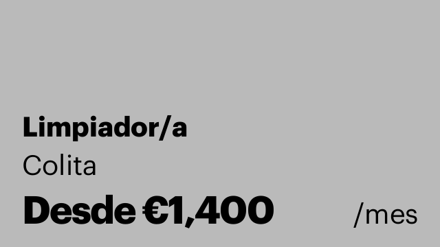 Limpiador/a