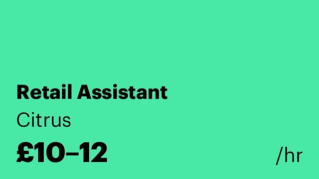 Retail Assistant