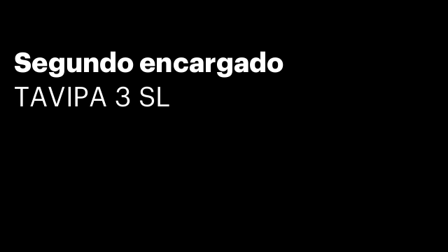 Segundo encargado