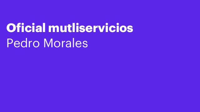 Oficial mutliservicios