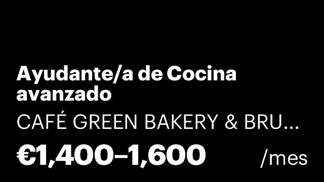 Ayudante/a de Cocina avanzado