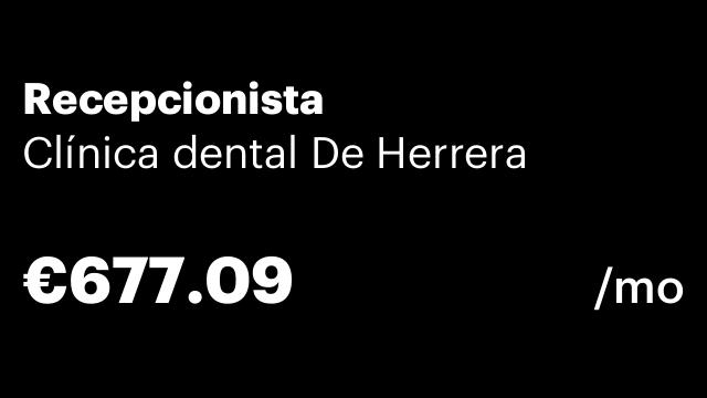 Recepcionista