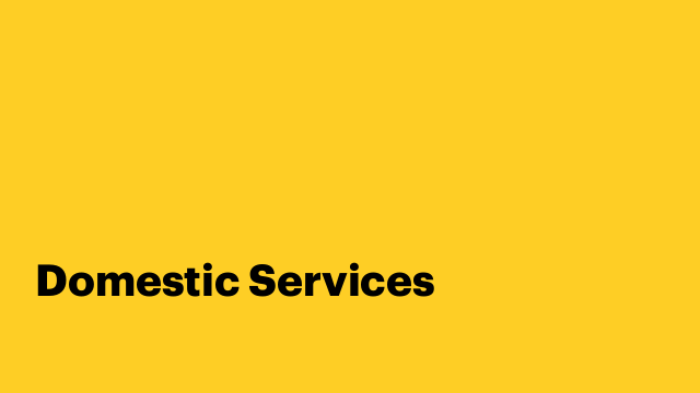 Domestic Services