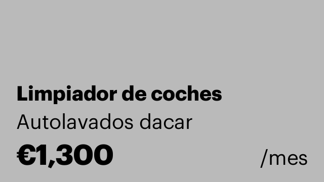 Limpiador de coches