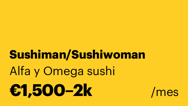Sushiman/Sushiwoman