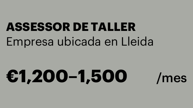 ASSESSOR DE TALLER