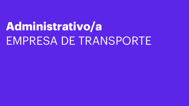 Administrativo/a