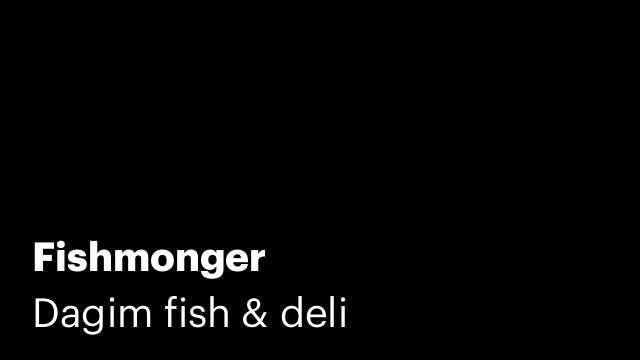 Fishmonger