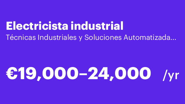 Electricista industrial