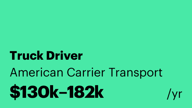 Truck Driver