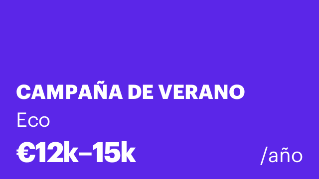 CAMPAÑA DE VERANO