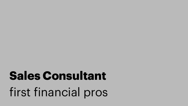 Sales Consultant