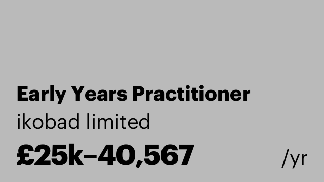 Early Years Practitioner