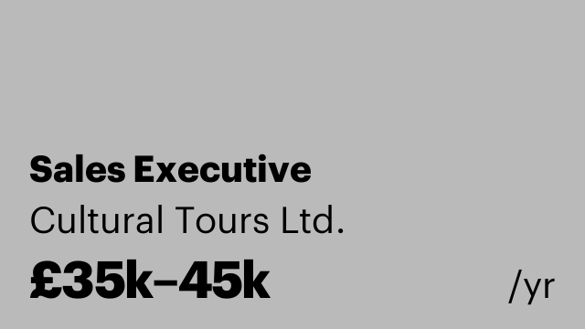 Sales Executive