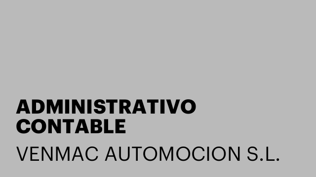 ADMINISTRATIVO CONTABLE