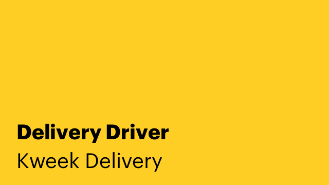 Delivery Driver