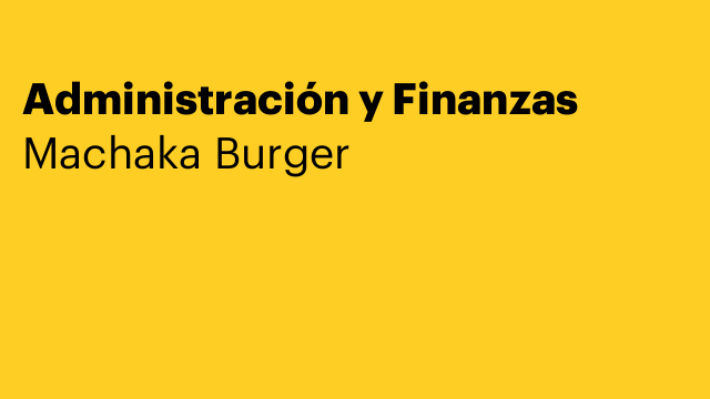 Administración y Finanzas