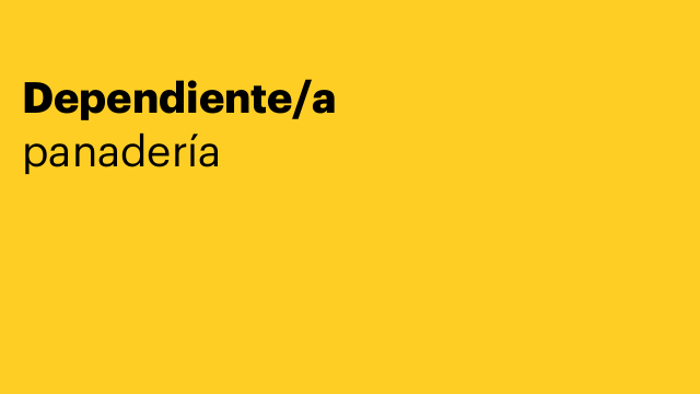 Dependiente/a