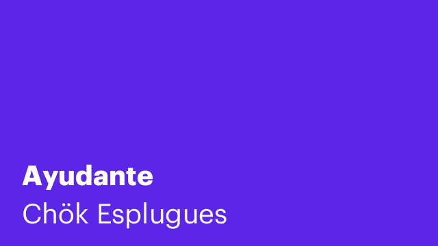 Ayudante