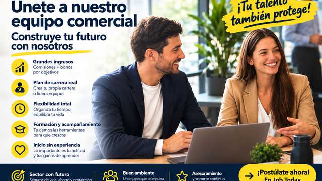 Comercial y Captador/a
