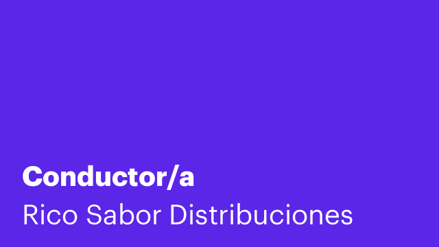 Conductor/a