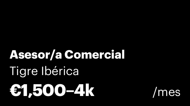 Asesor/a Comercial