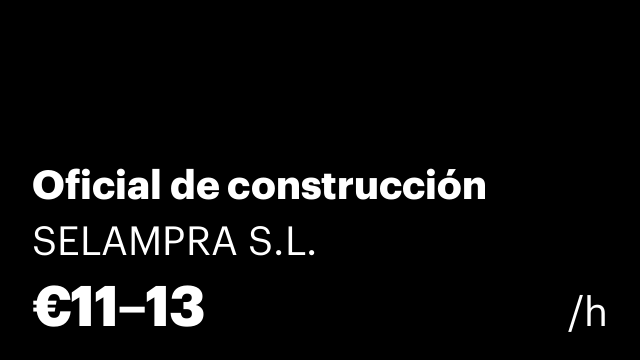 Oficial de construcción
