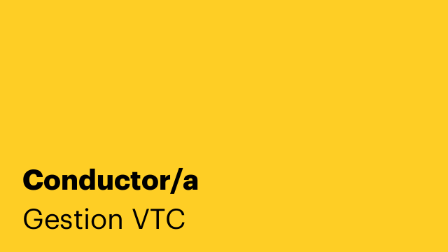 Conductor/a