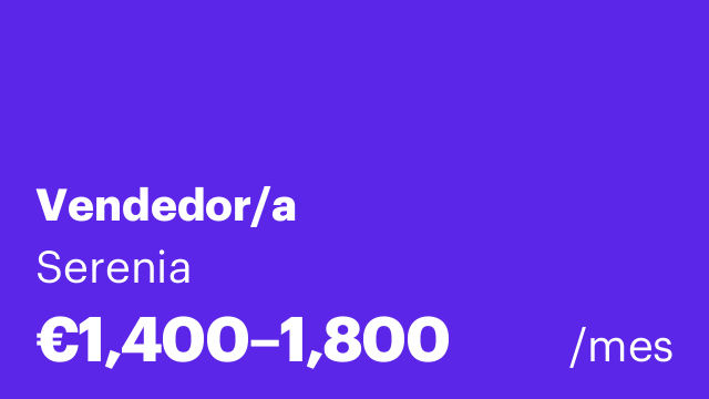 Vendedor/a