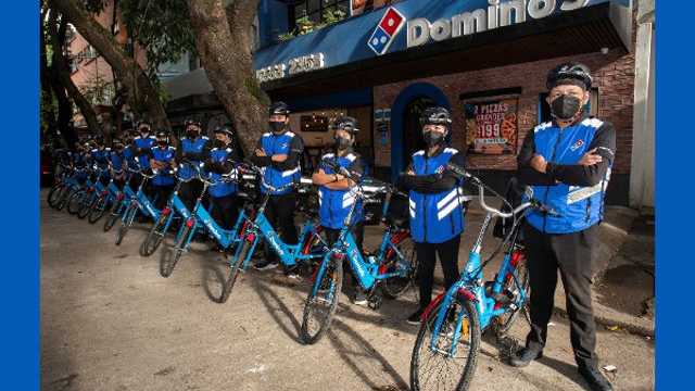 Repartidor/a en bicicleta
