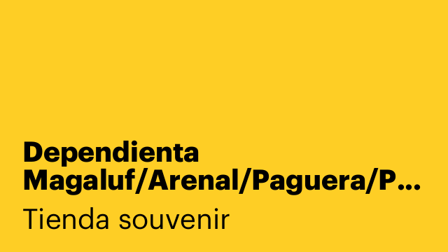 Dependienta Magaluf/Arenal/Paguera/Palma