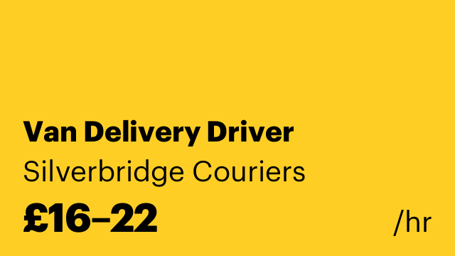 Van Delivery Driver