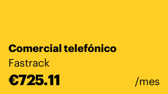 Comercial telefónico