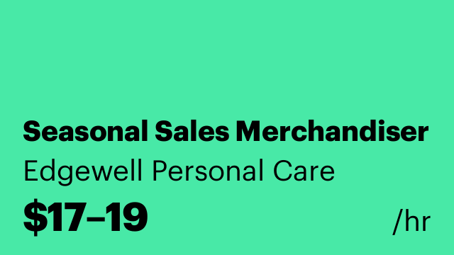 Seasonal Sales Merchandiser