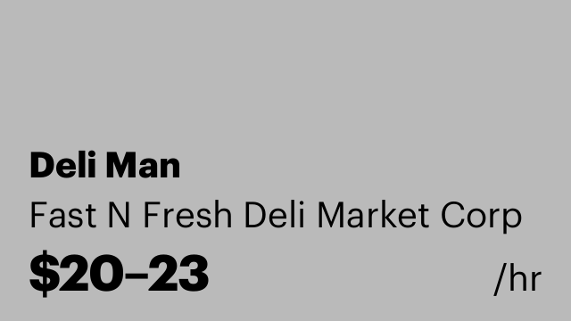 Deli Man