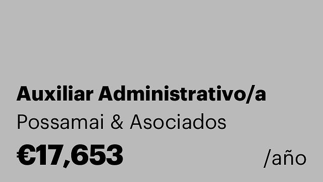 Auxiliar Administrativo/a