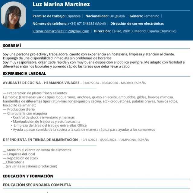 Candidate avatar