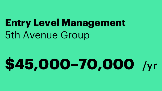Entry Level Management