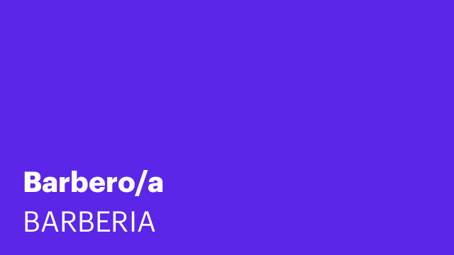 Barbero/a