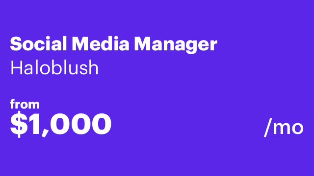 Social Media Manager