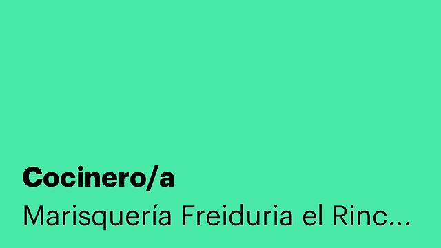 Cocinero/a