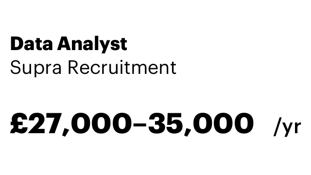 Data Analyst