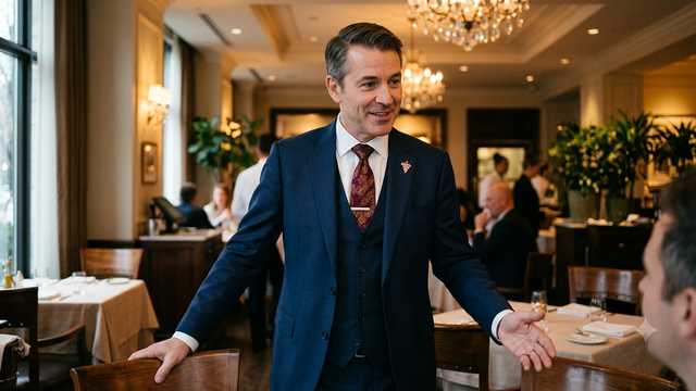 SEGUNDO MAITRE PARA HOTEL 5 ESTRELLAS GRAN LUJO MALAGA